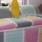 【思侬】全棉斜纹印花  双人床单 艾佳 230x250cm