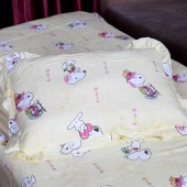 思侬幼儿园床儿童床单被套枕头枕套 纯棉六件套 史努比