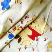 全棉儿童婴儿床品三件套 被套床单枕套三件套 维尼熊