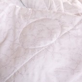 思侬 磨毛春秋被 1.5米双人床上用品 白色 200X230cm