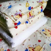 思侬幼儿园床儿童床单被套枕头枕套 纯棉六件套 维尼熊